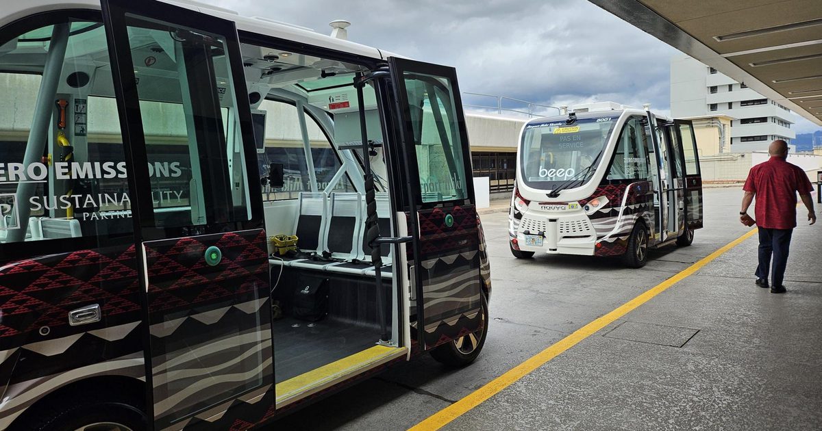 Beep Autonomous Shuttle Service Launches at Honolulu’s International…