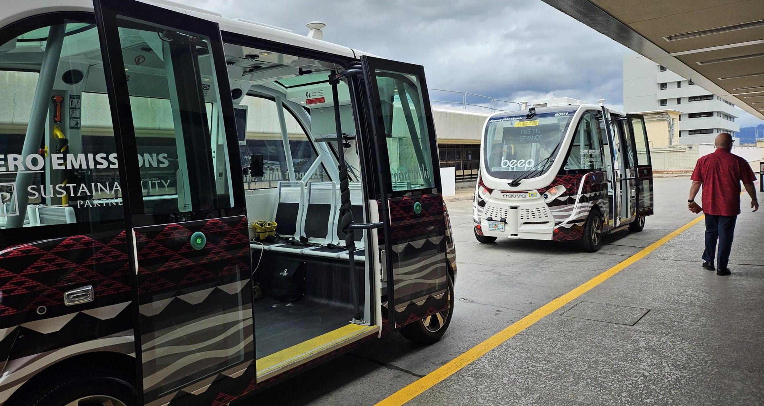 Beep Rides Beep Autonomous Shuttle Service Launches at Honolulu’s International…